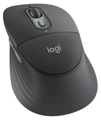 Produktbild von Logitech Signature Comfort Plus M850 L, rechts, Optisch, RF Wireless + Bluetooth, 4000 DPI, Graphit