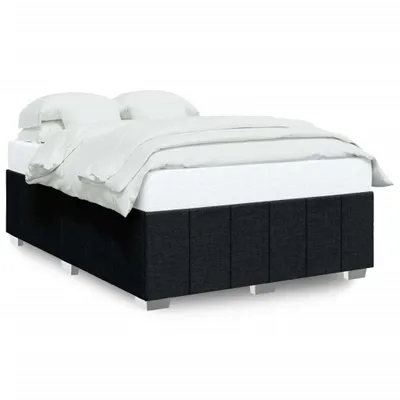 Produktbild von Bettgestell ohne Matratze Schwarz 160x200 cm Stoff