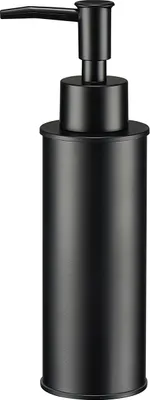Produktbild von VDN Stainless Seifenspender - Seifenspender - Freistehender Seifenspender - Schwarz - Rund - Edelstahl