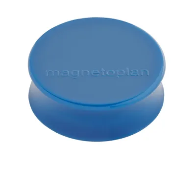 Produktbild von magnetoplan Magnet Ergo Large 1665014 34mm d.blau 10 St./Pack.