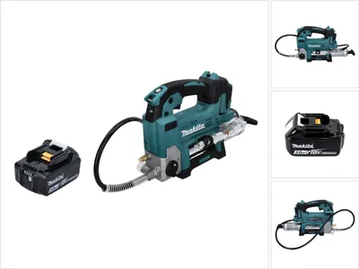 Obrázek produktu pro Akumulátorová mazací pistole Makita DGP 180 F1 18 V 690 bar + 1x akumulátor 3,0 Ah - bez nabíječky