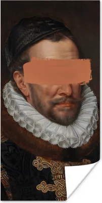Produktbild von MuchoWow® Poster Malerei - Gemälde - Alte Meister 60x120 cm - Wandschmuck