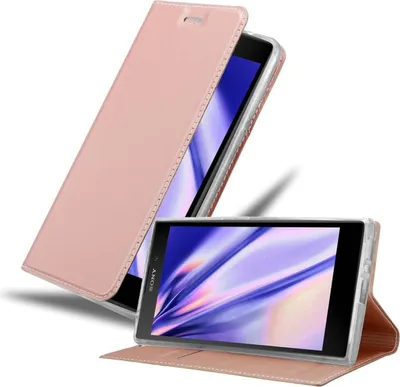 Image de Cadorabo Housse pour Sony Xperia L2 Housse en rose Cover Etui Book Case Booklet
