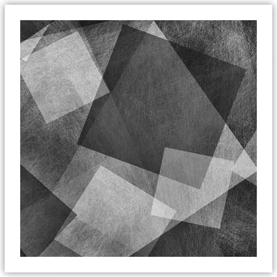 Produktbild von Poster - Poster ohne Rahmen - Abstraktion modern - 60x60 cm - Wand Bild - Wanddeko - Wandbilder - Kunstposter - Wandposter - Bilder - Kunstdruck - Wanddekoration - Wandbild - P2XAC60x60-3996