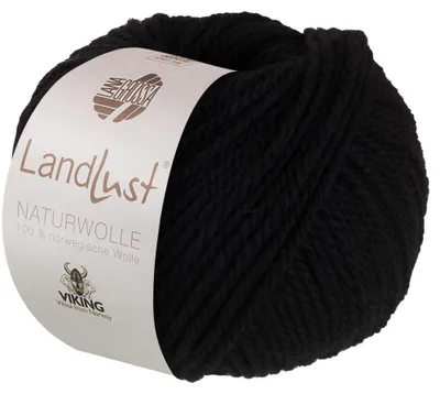 Produktbild von Lana Grossa - Landlust Naturwolle 0011 schwarz