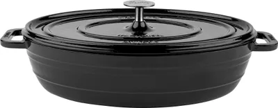 Produktbild von Sallys Gusseisenbräter Alime - Fury Black Majolika
