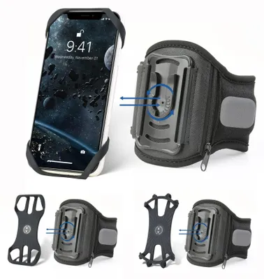 Productafbeelding van 360° Rotatable Mobiele Telefoon Sportarmband