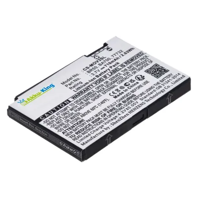 Akku kompatibel mit Motorola BA700 - Li-Ion 750mAh