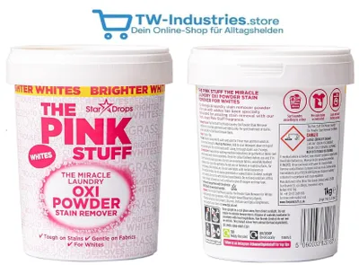 Obrázek produktu pro The Pink Stuff 5060033820162, Prášek, Textil, Bílá, Velká Británie