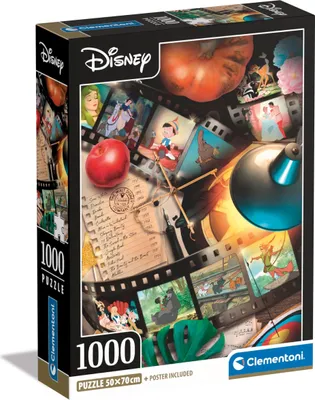 Produktbild von Clementoni - Puzzle Classic Movies - 1000 dielov