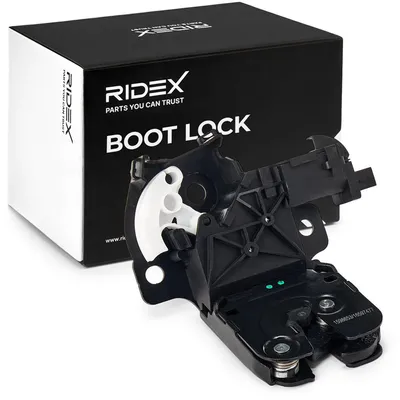 Produktbild von RIDEX 1362T0046 Heckklappenschloss Kofferraumschloss für AUDI A3 Sportback (8PA) Heckklappe