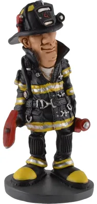 Produktbild von Funny Life - Comical Feuerwehrmann by Warren Stratford "Wo brennt's?"