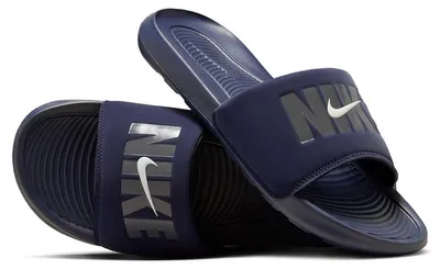 Produktbild von Nike Victori One Slide SE Obsidian Summit White Dark Grey - EU 49.5