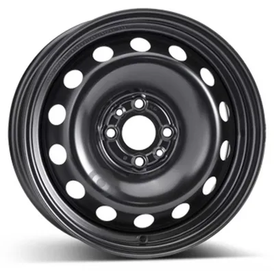 Image de jantes en fer ALCAR ACCIAIO 8753 6x15 4x98 ET 30 NOIR