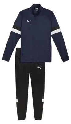 Obrázek produktu pro Puma - pánská tepláková souprava „Team Rise“ PP6046 (XXL) (černá/tmavě modrá)