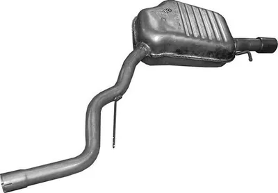 Produktbild von POLMO 01.50 Endschalldämpfer für AUDI A4 Avant (8E5, B6) Auspuff