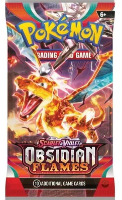 Immagine prodotto di PKM - Scarlatto & Viola 3 Fiamme di Obsidiana Booster