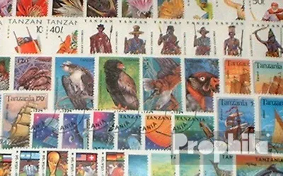 Produktbild von Briefmarken Tansania 150 verschiedene Sondermarken