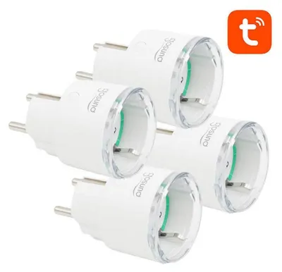 Obrázok produktu pre Smart plug WiFi Gosund SP111 3680W 16A, Tuya 4-pack
