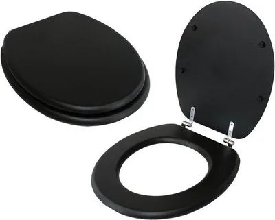 Produktbild von Famanu Toilettensitz Duroplast - Hochwertige Verarbeitung, Schnellschnellverschluss
