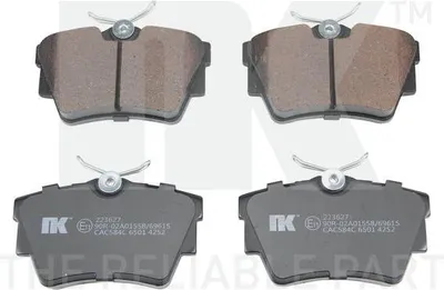 Produktbild von NK Bremsbeläge Bremsklötze HINTEN 223627