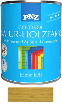 Produktbild von PNZ Natur-Holzfarbe Coloröl, Gebinde: 2.5L, Farbe: Eiche Hell