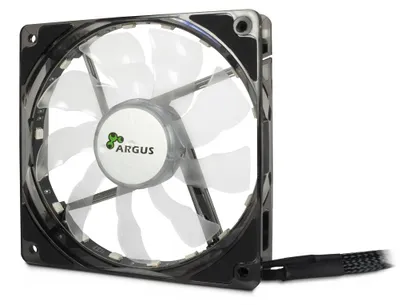 Produktbild von Argus L-12025 1 pc(s) Kühllüfter - Hauptplatine, Hülle - 120 mm Maximum Fan Diameter - 1 x Fan(s) - 991 L/Min Maximum Airflow - 1500 U/Min - Hydro Dynamic Bearing, Fluidlager/hydrodynamische Gleitlager - RGB LED - Retail