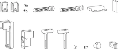 Produktbild von HAUTAU ATRIUM HS Zubehör-Beutel 129 für Führungsschiene Nr. 1/1 und 6, Schema A