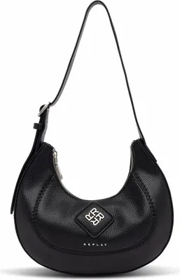 Produktbild von REPLAY Schultertasche Hobo Bag Black schwarz