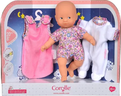 Produktbild von Corolle MPP Mini Calin Gute Nacht Set