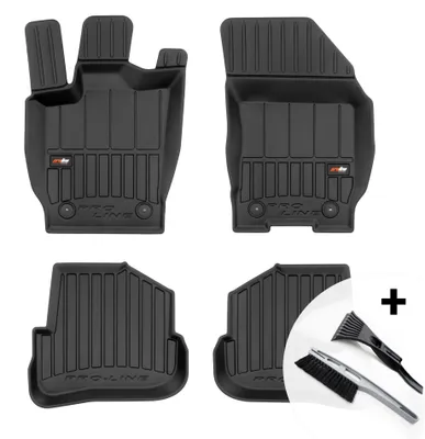 Imagen del producto de Alfombrillas de goma 3D para coche, juego de 4 piezas, aptas para todas las estaciones, compatibles con Audi A1 Sportback (2010-2018)