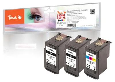 Zdjęcie produktu dla Peach Patrone Canon PG-560/ CL-561XL MultiPackPlus remanufactured