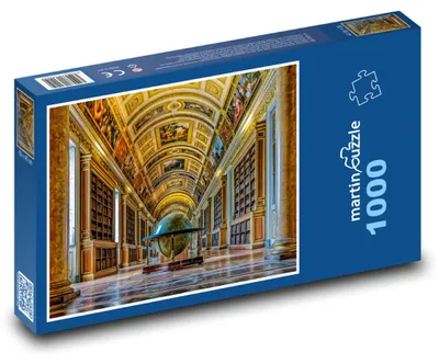 Zdjęcie produktu dla Puzzle 1000 Gabinet w Zamku Fontainebleau - martinpuzzle