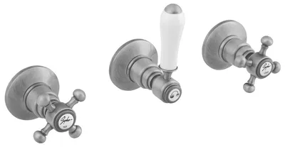 Produktbild von Sapho ANTEA Unterputz-Duscharmatur, 2 Wege, poliertes Nickel