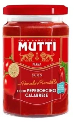 Image de Sauce tomate épicée Mutti au piment, 280 g
