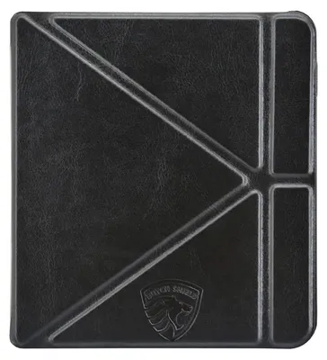 Produktbild von Dutch Shield - Origami Case Hülle für das Tolino Epos 3 Ebook - Klapphülle Ereader Schutzhülle Cover Schwarz