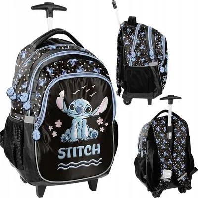 Immagine prodotto di LILO e STITCH Zaino scolastico con rotelle Zaino trolley Zaino trolley STITCH per bambine Zaino scolastico con rotelle