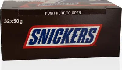 Obrázok produktu pre SNICKERS 462662 SNICKERS Schokoriegel 32 Riegel
