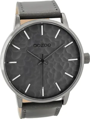 Obrázek produktu pro Oozoo Kožené pánské hodinky C9440 Analogový křemenný řemínek Šedé hodinky D2UOC9440