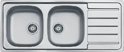 Obrázok produktu pre Nerezový drez ALVEUS Line 100 Natur 1160x500x0,6 mm 1087978