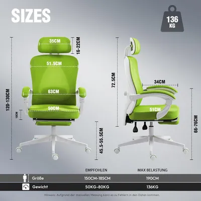 Zdjęcie produktu dla Ergonomiczne krzesło biurowe - krzesło do biura - krzesło menedżerskie - krzesło obrotowe - krzesło do pracy