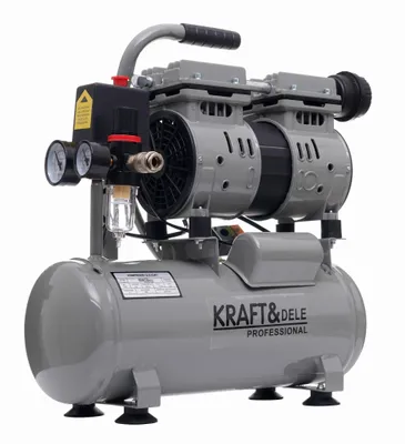 Produktbild von Kraft&Dele KD1384 Ölfreier Kompressor 9l 550W 8 Bar