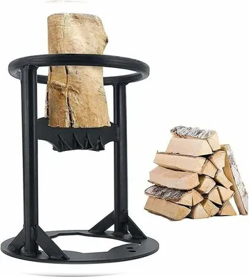 Produktbild von Brennholzspalter, manueller Holzspalter, manueller Holzspalter, arbeitssparender manueller Holzspalter für Familien- und Outdoor-Camping