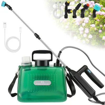 Produktbild von Drucksprüher, Sprühgerät, 8L Unkrautspritze, Pumpsprüher, Rückensprüher, Gartensprüher, für Essigsäure, Wasser, Dünger, Pflanzenschutz