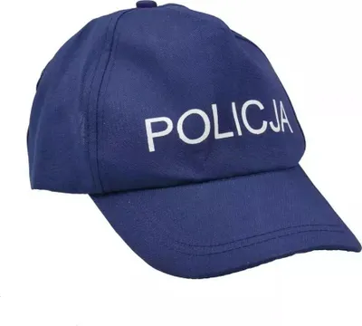 Zdjęcie produktu dla Czapka policyjna z regulowanym obwodem głowy