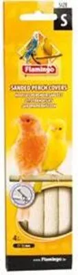 Produktbild von Sandabdeckungen für Sitzstangen S, Flamingo 4 Stück, d.12 mm