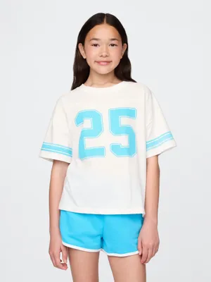 Obrázok produktu pre Detské tričko GAP oversized varsity 780445-01__XXL