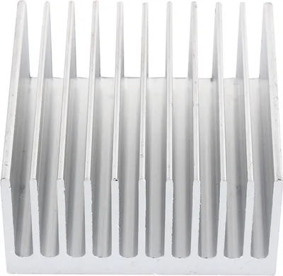 Produktbild von Aluminium-Kühlkörper Kühlkörper 11 Zähne 40mm*40mm*20mm Weiß