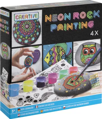 Produktbild von NEON ANTELLA Steinmalerei-Set 200052