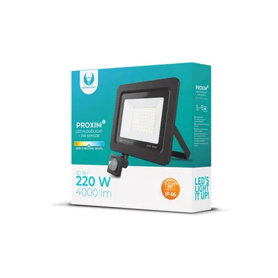 Produktbild von LED-Flutlicht PROXIM II 50W |4500K| PIR IP66 Forever Light